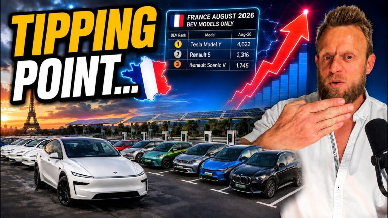 France Crossed the EV Tipping Point – France's EV Share Doubled in a Year!