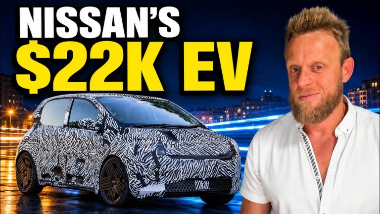 Nissan's Cheapest EV Ever Just Got Caught Testing — Under $23,000 USD