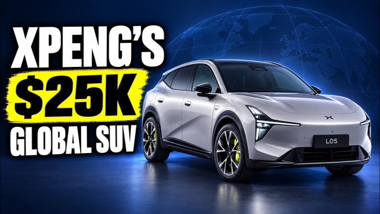 XPeng’s Mona L05 Electric SUV Launches at $25,000 (~AUD 35,572), Larger Than Model Y and Going Global